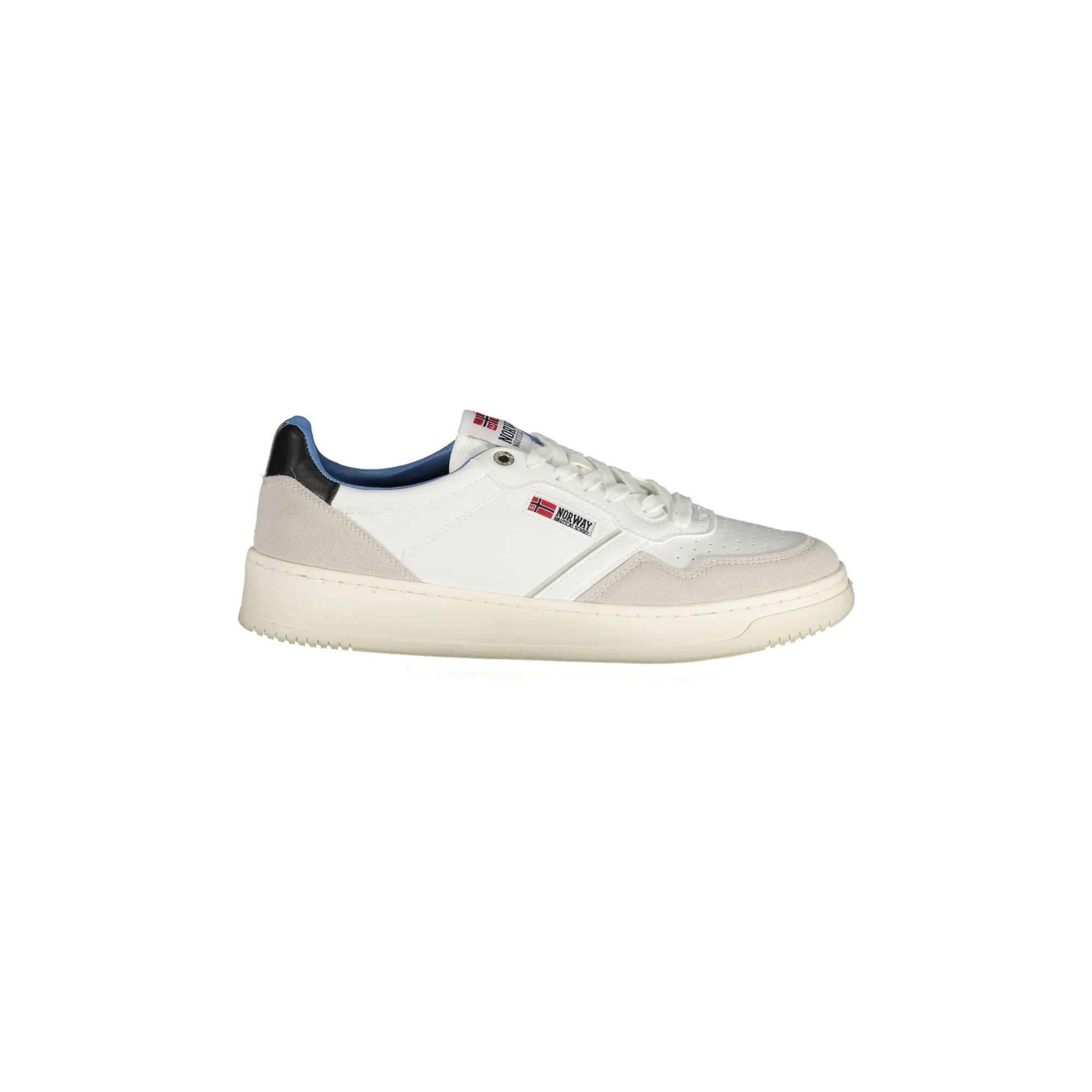 NORWAY 1963 Sneakers Uomo Bianche Nobel con Lacci Bianco - foto prodotto